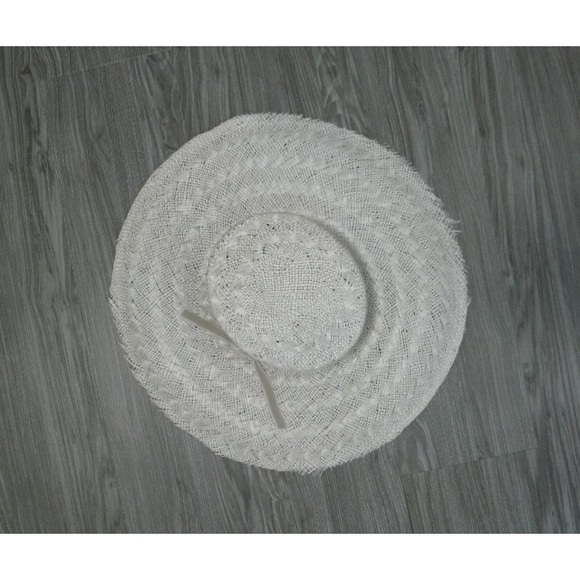 ALBERTUS SWANEPOEL NWT\'S $295 SUNHAT 1 SIZE CLAIRE CREAM HAT